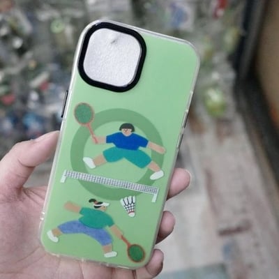 磁吸羽毛球霧面殼1