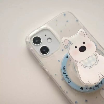 西高地白㹴狗勾MagSafe支架殼4