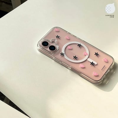 【獨家】潦草愛心尬星星拼盤老娘用不爛MagSafe殼2