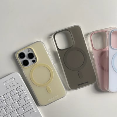 好好看的糖果純色MagSafe殼9