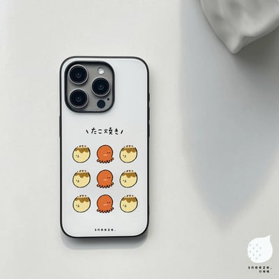 【獨家】霧-章魚燒排排站MagSafe殼1