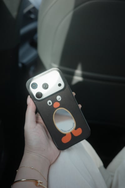 小企鵝鏡面殼1