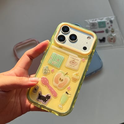 自己DIY的彩色波浪邊邊殼3