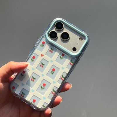 韓系蕾絲花花殼2