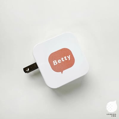 QQ對話框客製快充充電頭3