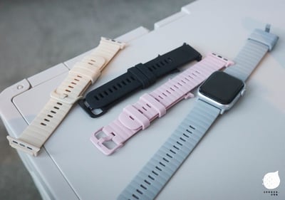 日常百搭色矽膠錶帶6