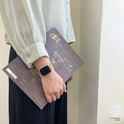 顯手細的皮革錶帶4