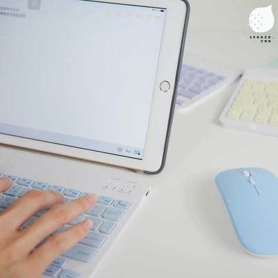 夏日多巴胺隨拿隨走的藍牙鍵盤8