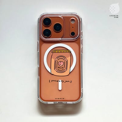 【獨家】蘋果蜜桃果醬浪漫圈圈殼8