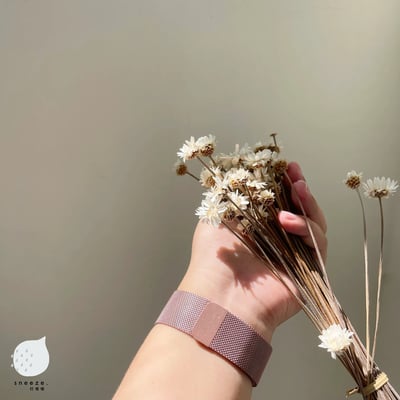 這不是高級感那什麼才是的粉金磁吸錶帶3