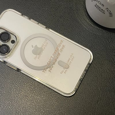 【獨家】you don't need love.無濾鏡特調MagSafe殼⛧3