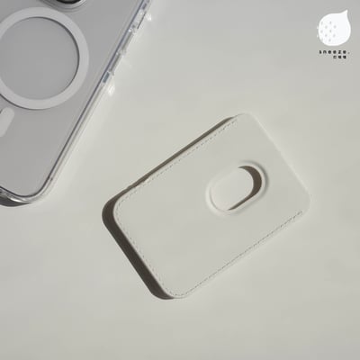 【贈送防磁貼片】早安午安晚安MagSafe磁吸卡包4