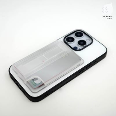 【贈送防磁貼片】霧面隱藏支架MagSafe磁吸卡包7