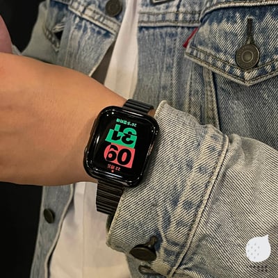 潮帥潮帥的金屬錶帶［裱框+錶帶］2