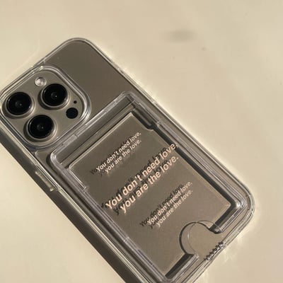 【獨家】You don't need love.透透插卡殼⛧3