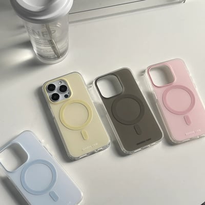 好好看的糖果純色MagSafe殼3