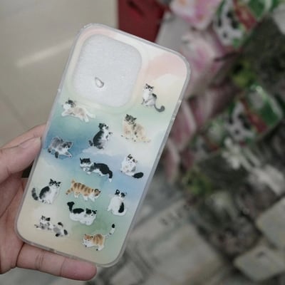 渲染貓咪霧面殼1