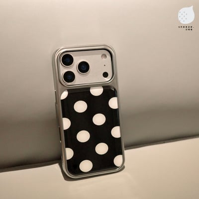 黑白大點點殼1