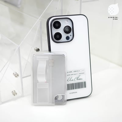 【贈送防磁貼片】霧面隱藏支架MagSafe磁吸卡包3