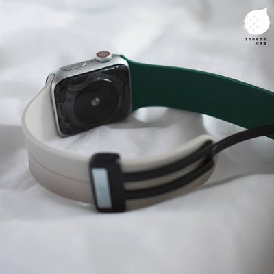 簡單配色柔軟磁吸錶帶4