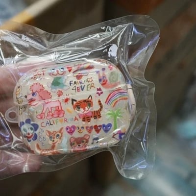 可愛到不行的彩繪動物AirPods保護套1