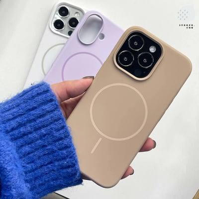 摩登硅膠MagSafe磁吸防摔殼1