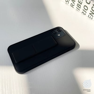 沉穩黑磁吸支架殼9