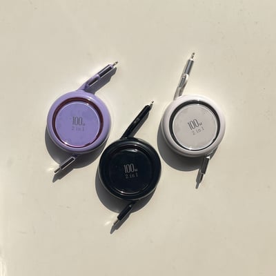 二合一自己捲起來的快充充電線7