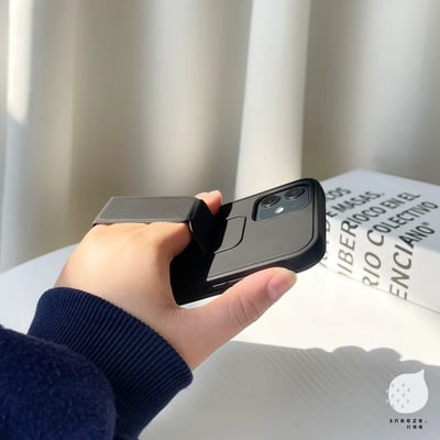 沉穩黑磁吸支架殼7