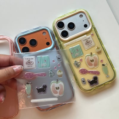 自己DIY的彩色波浪邊邊殼2