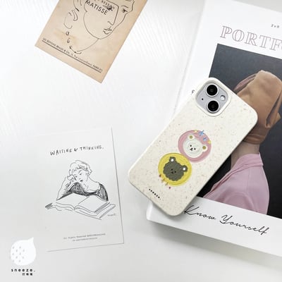 【獨家】壓克力筆刷小熊殼3