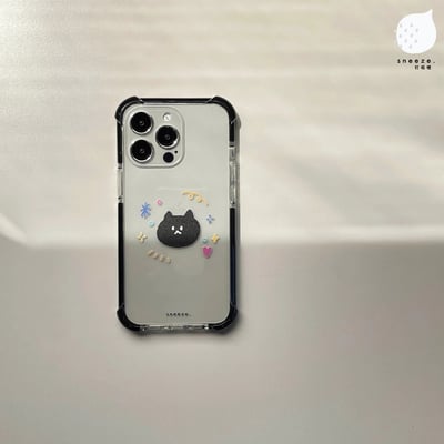 【獨家】黑貓頭頭四角防撞殼3