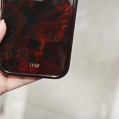 簡單字母瑪瑙殼3