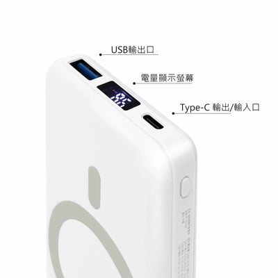 吉伊卡哇磁吸無線行動電源3