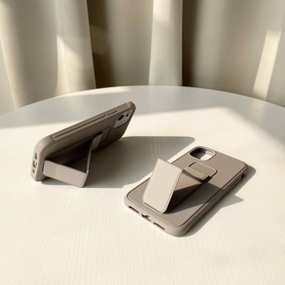 高級灰磁吸支架殼1