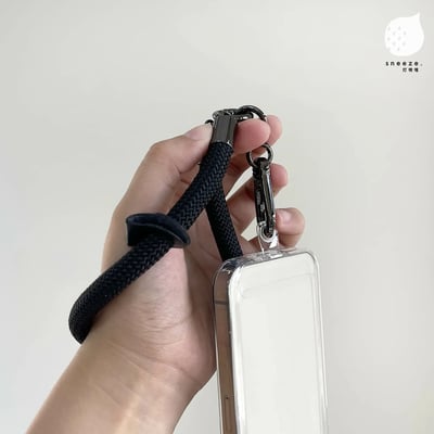 露營風粗粗掛繩組合［掛繩+透明掛片］7