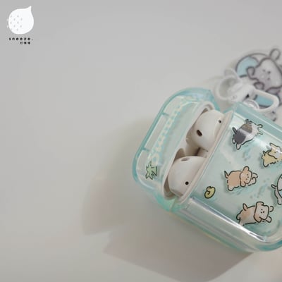 游泳狗狗AirPods保護套4