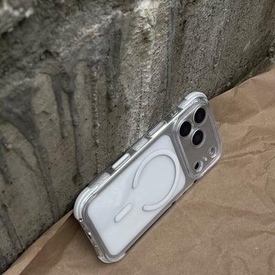 白色棒棒糖MagSafe防摔殼6
