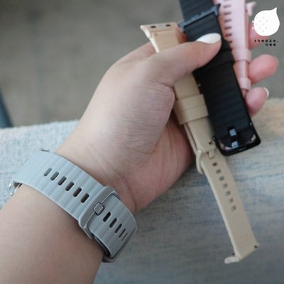 日常百搭色矽膠錶帶7