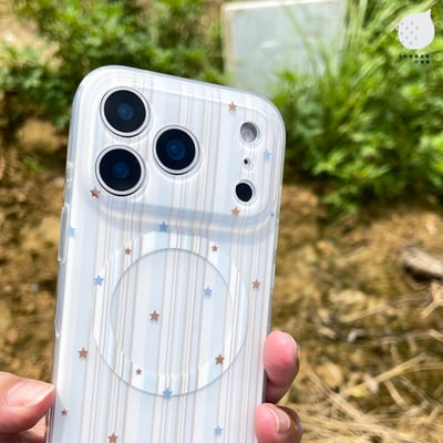 漂漂滿版霧面星星殼4