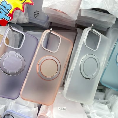 IMD霧面防摔磁吸旋轉支架殼5