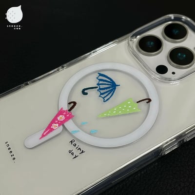 【獨家】Rainy day小雨傘老娘用不爛MagSafe殼3