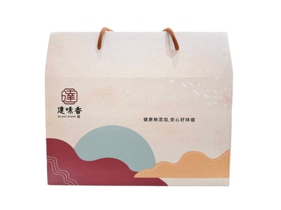 綜合肉乾兩入禮盒A款(條子肉乾+紙肉乾)1