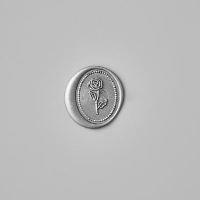 手工封蠟貼紙【玫瑰】2