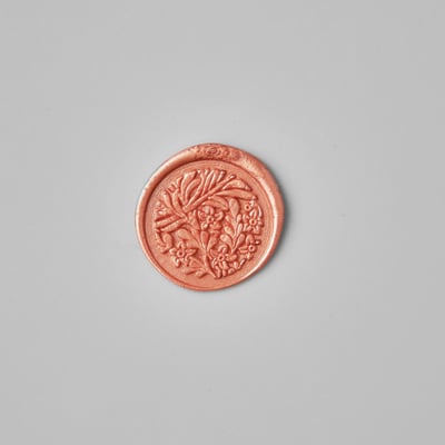 手工封蠟貼紙【花草】2