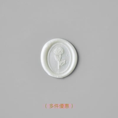 手工封蠟貼紙【玫瑰】1