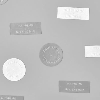 消銀箔打凸貼紙3