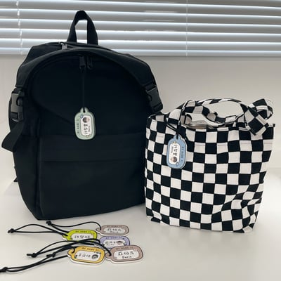 客製款 ｜皮革姓名吊牌 (一組4入)  超值首選NEW2