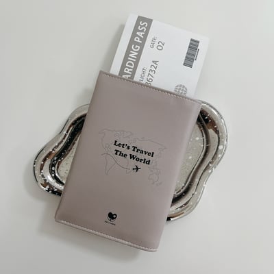 客製 ｜皮革護照夾 (美式風格款)3