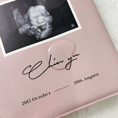 客製 ｜皮革媽媽手冊套3